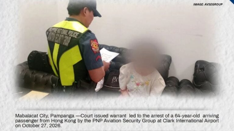 64-Year-Old Woman Faces Arrest Upon Returning to the Philippines