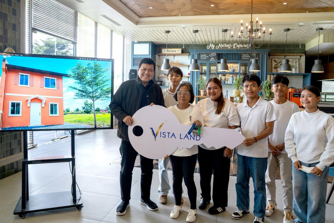 Real Estate Company Turns Over House Lot Children Late OFW